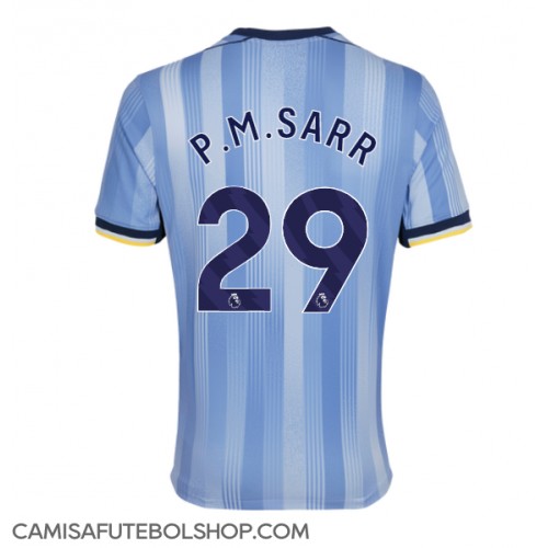 Camisa de time de futebol Tottenham Hotspur Pape Matar Sarr #29 Replicas 2º Equipamento 2024-25 Manga Curta